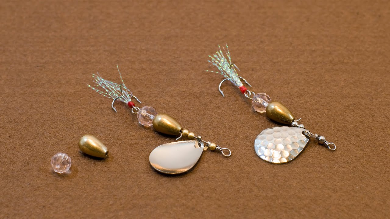 Make the Basic Spinner Lures / スピナールアーを手作り。