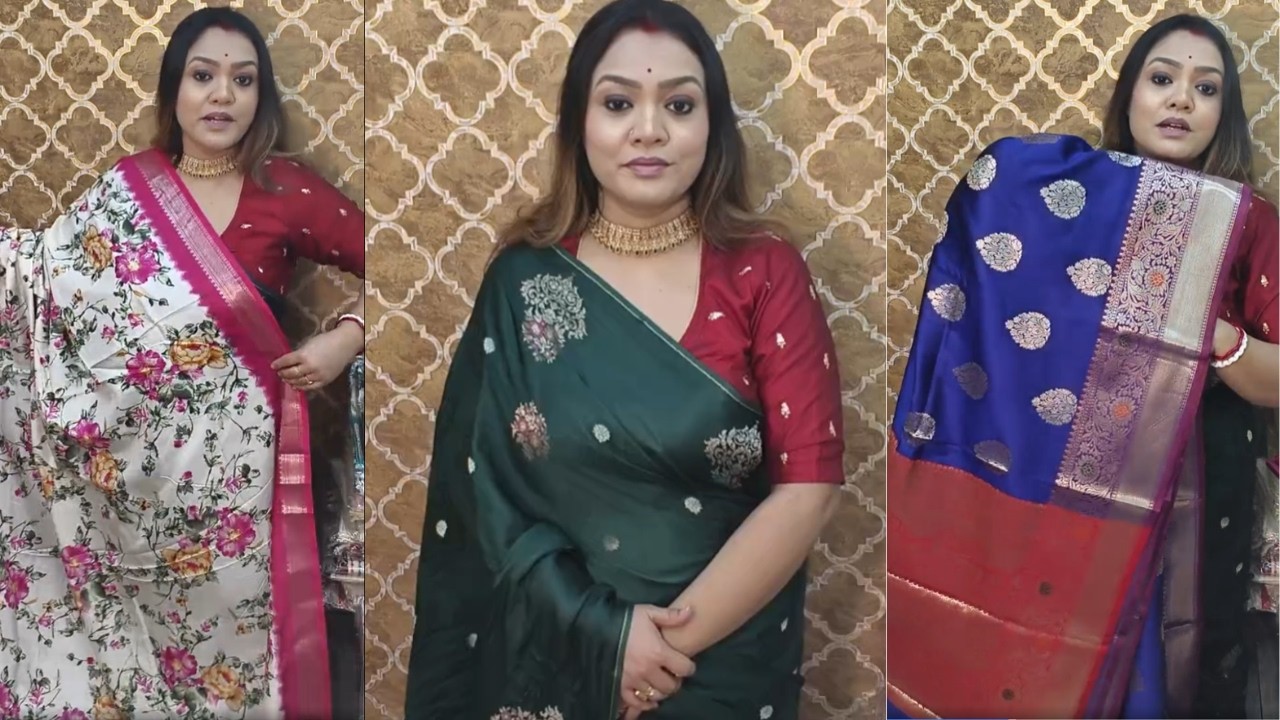 Nabarupa Creations Saree|latest collection of designer saree  online|Booking number-9073834281