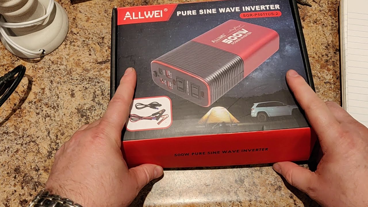 ALLWEI pure sine wave inverter 500 watts max model: sgr-p5011us-2 (RE-UPLOAD)