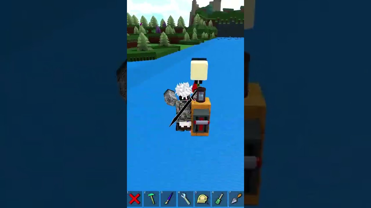 Пусковая установка против AFK-фермы в игре Build a Boat for Treasure #buildaboat #babft #roblox