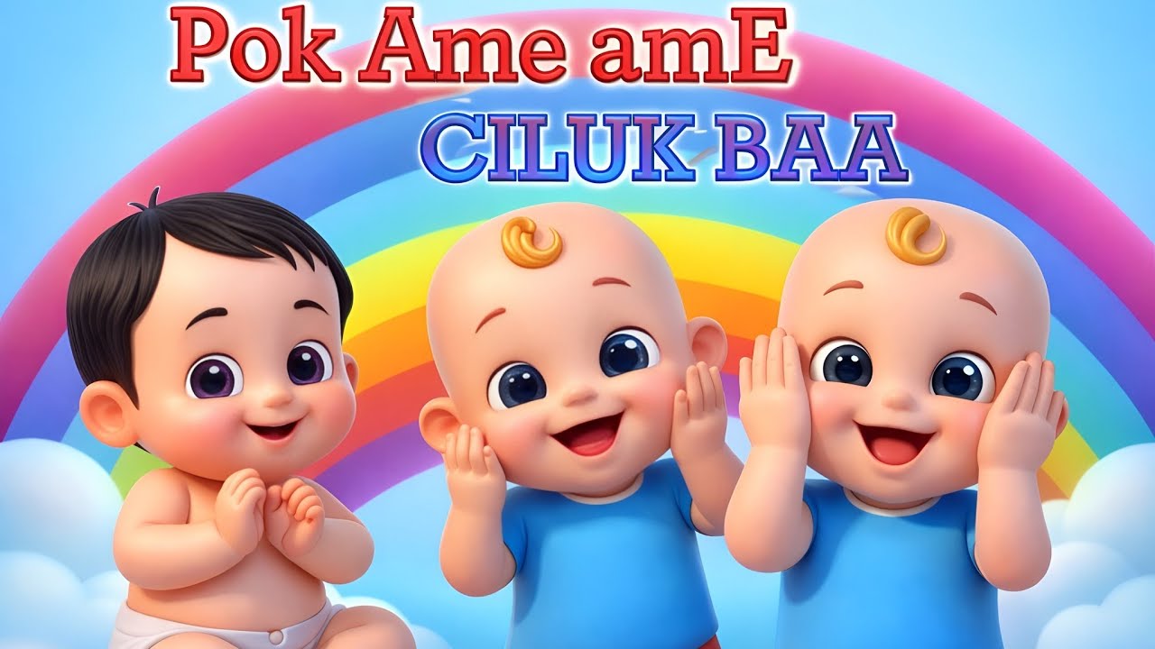 Pok Ame Ame Ciluk Ba – Ayamku - Tekotek Lagu Anak Indonesia Populer