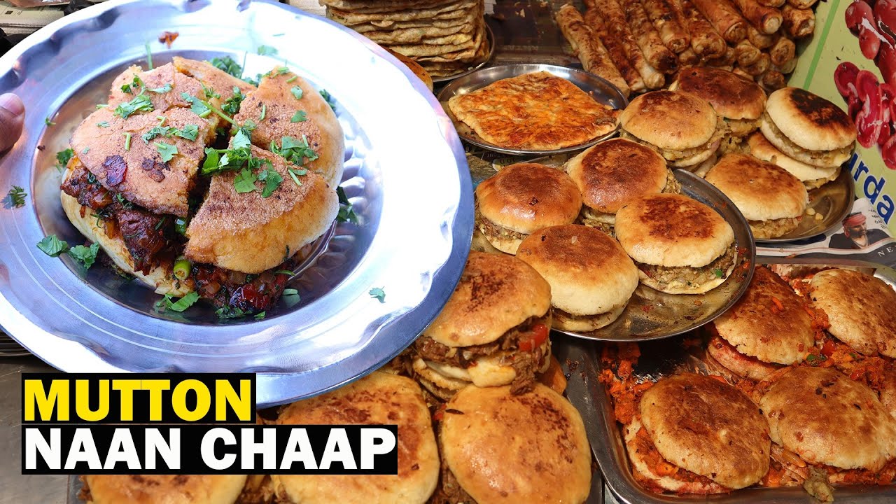 Mumbai Ka Sabse Famous Mutton Naan Chaap Ki Making in Catering Style Step by Step