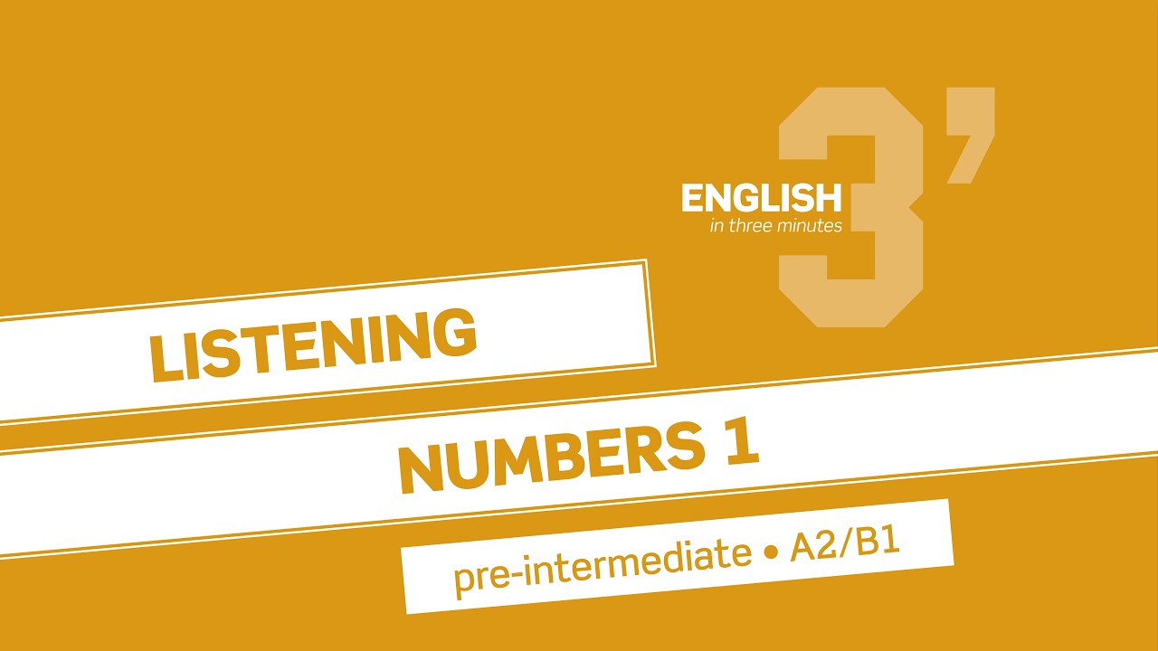 Pre-Intermediate Listening: Numbers 1 (A2/B1)