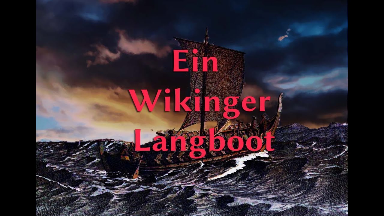 Ein Wikinger Langboot