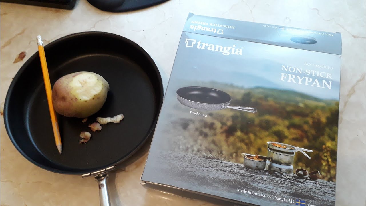 Trangia Non Stick Folding Frying Pan. Review and Disappointment. Part 1 of 2.