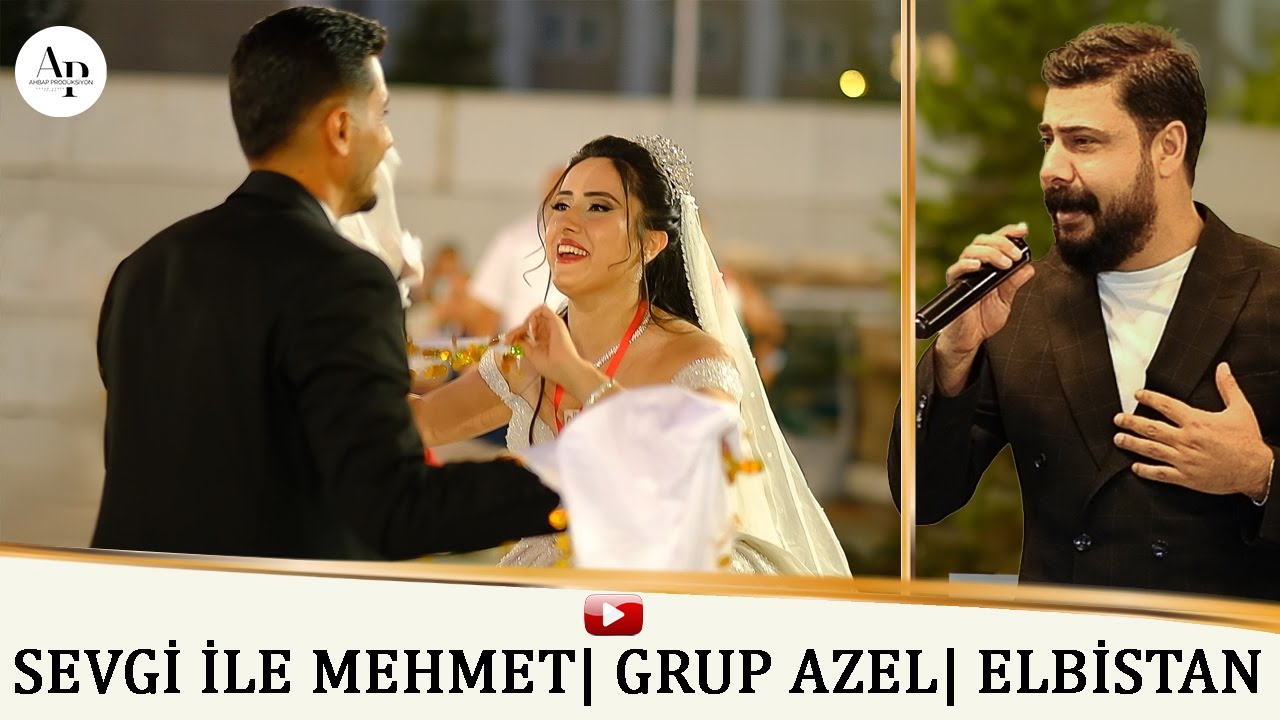 Sevgi & Mehmet - GRUP AZEL -  AHBAP PRODÜKSİYON - ELBİSTAN DÜĞÜNÜ HALAY