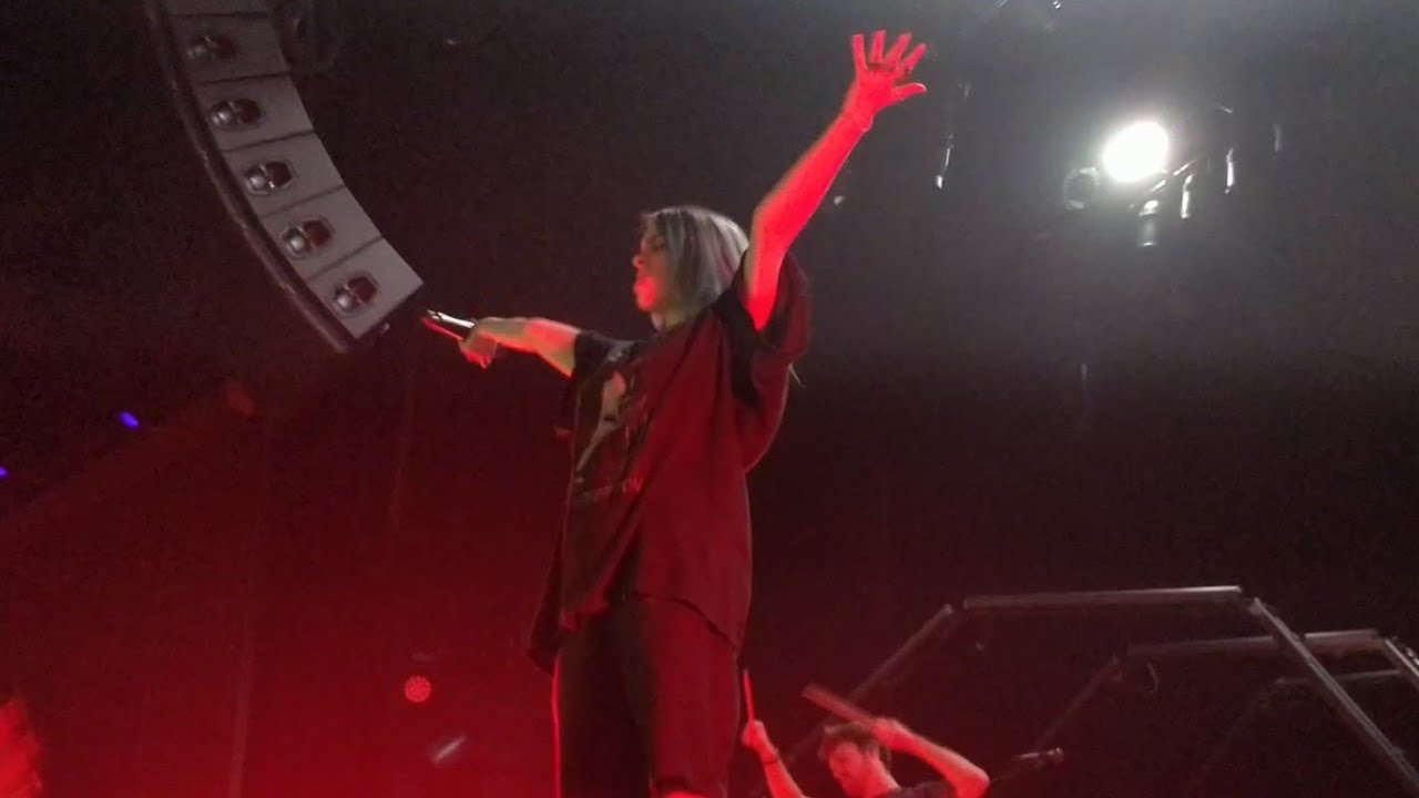 Billie Eilish - bury a friend HD LIVE Utrecht, Tivoli