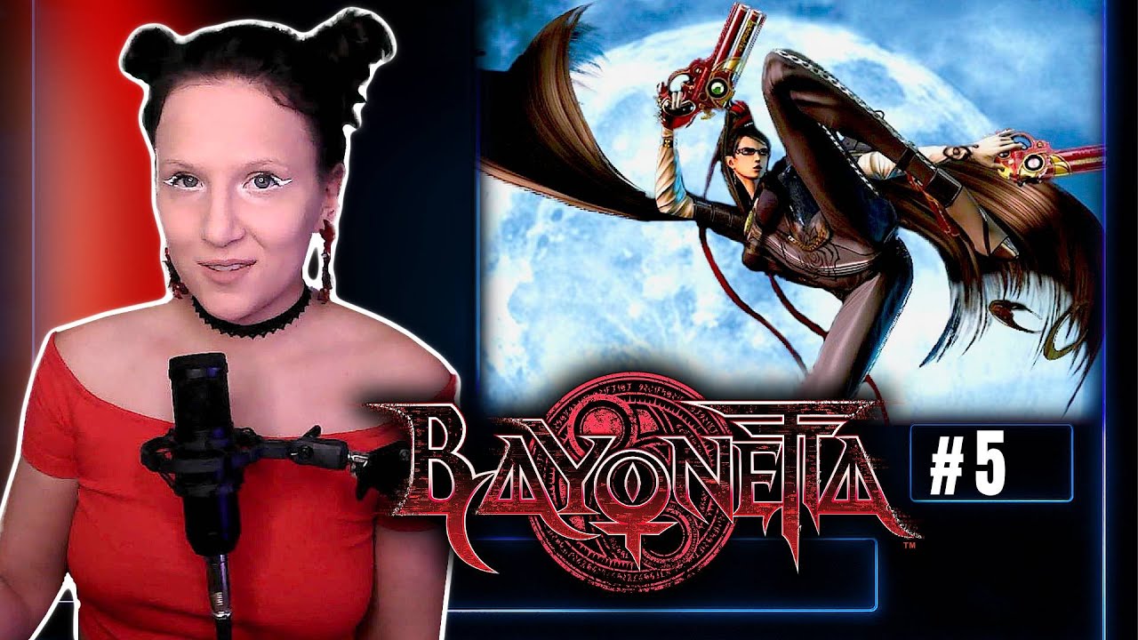 С вертолёта на сёрф - физика? Не слышала | Прохождение Bayonetta №5