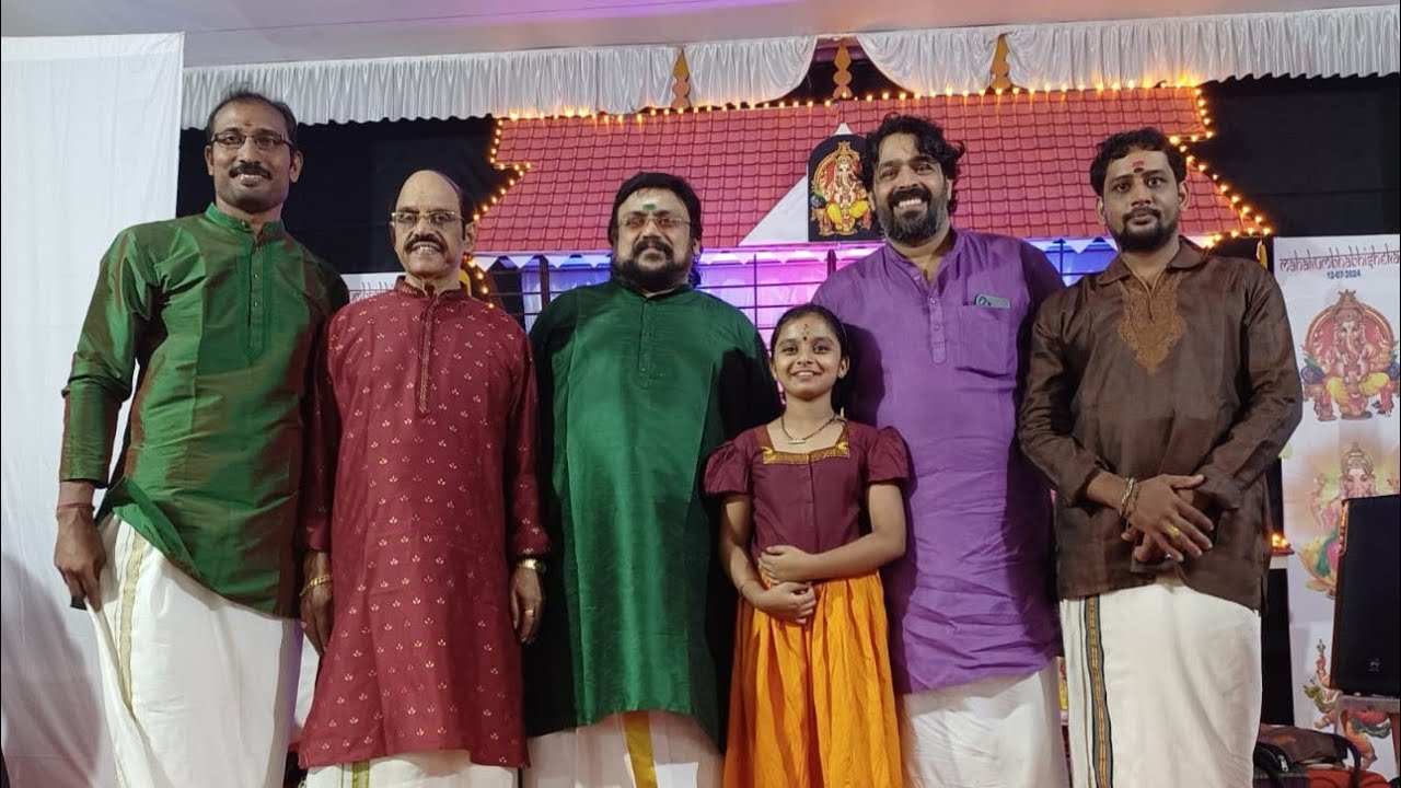 VIOLIN NADALAYAVISMAYAM 🎻GURU SRI C. S. ANUROOP AND GANGA SASIDHARAN & TEAM 9th july 2024,Tuesday
