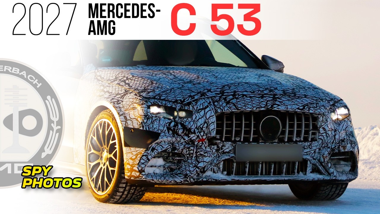 SPY PHOTOS: 2027 Mercedes-AMG C 53