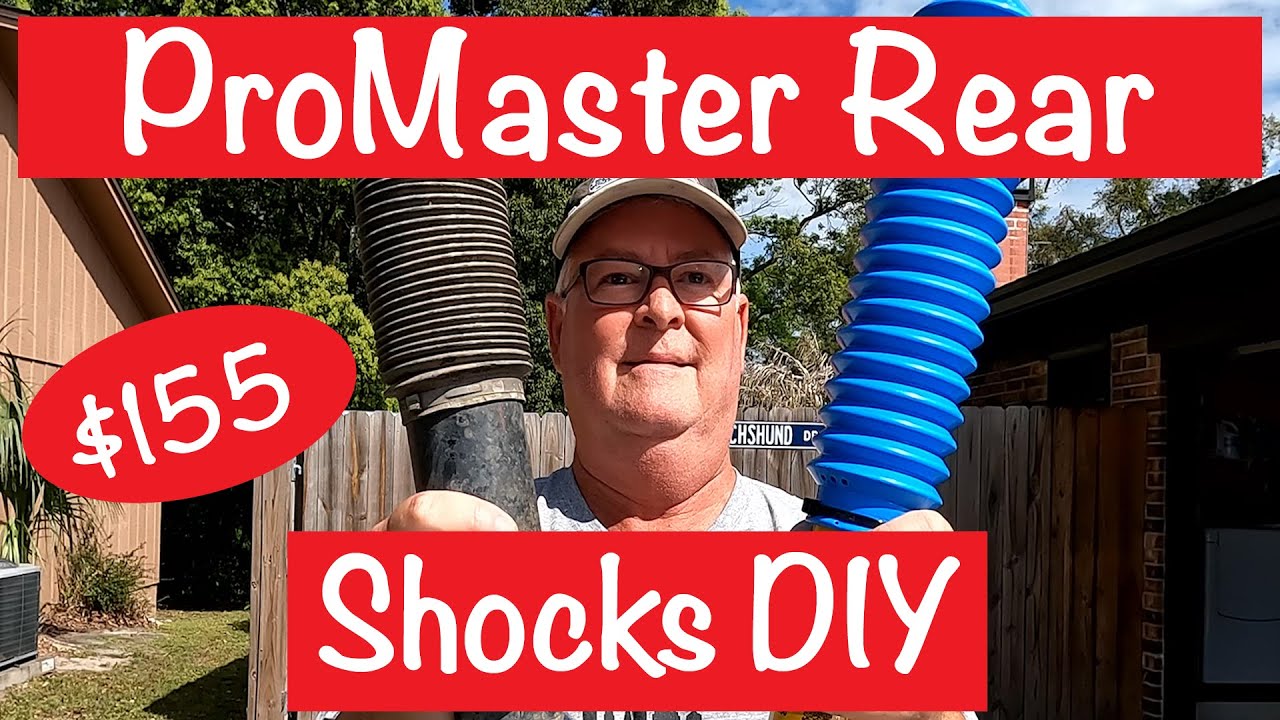 DIY Promaster Shock Swap for a Smoother Ride