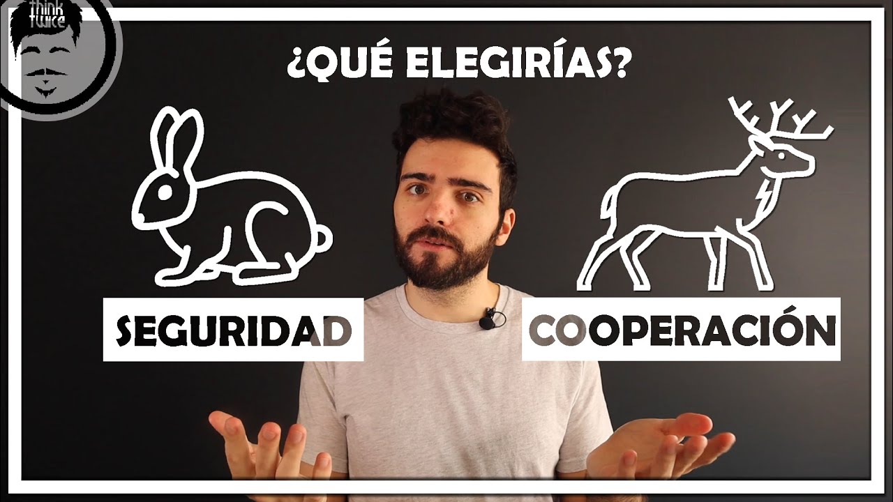 ¿Qué es el dilema de la caza del ciervo? (Teoría de juegos)  |  Stag hunt ¿seguridad o cooperación?