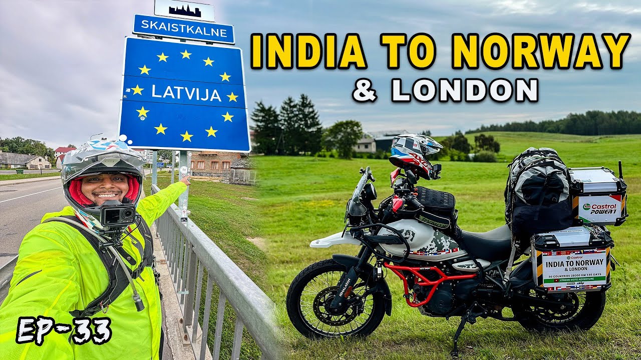 How I entered LATVIA | RIGA | 🇮🇳 INDIA TO NORWAY 🇳🇴 & LONDON 🇬🇧 Ep-33