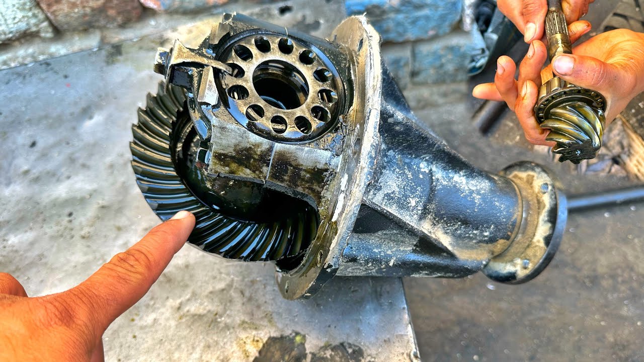 How to Fully Repair Suzuki Bolan Differential Gear|