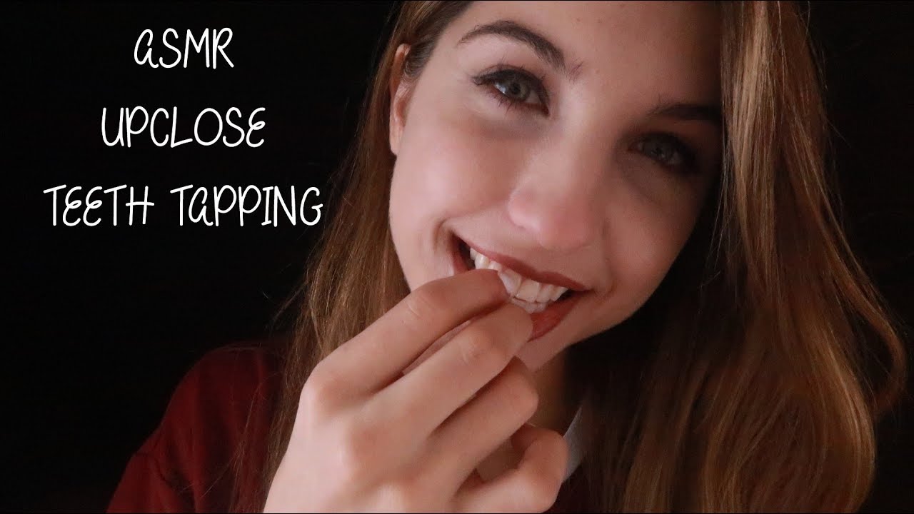 [1 Hour] ASMR Up Close Teeth Tapping~