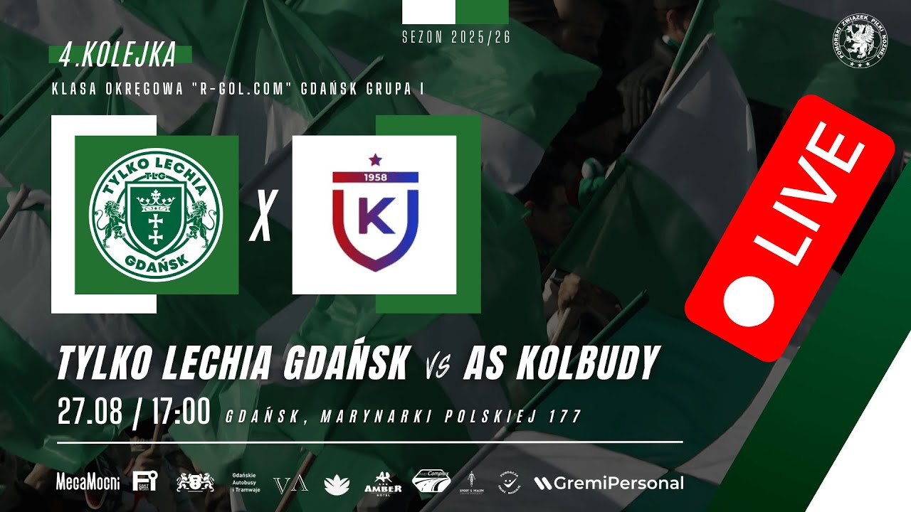 4. Kolejka | Tylko Lechia #Gdańsk vs AS Kolbudy
