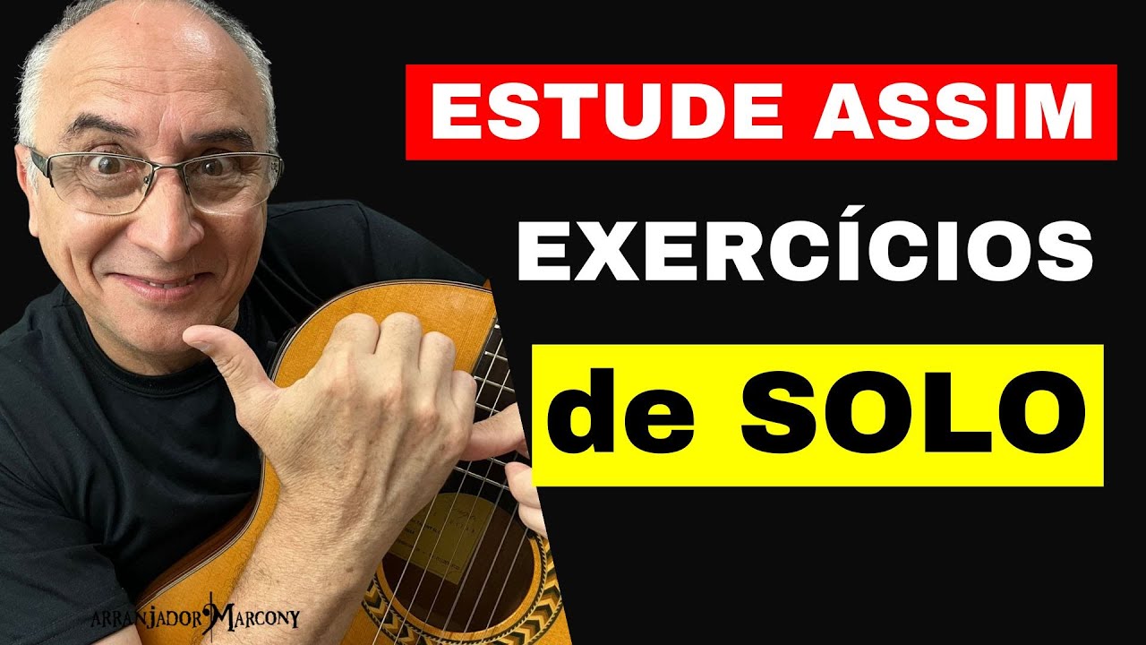 EXERCÍCIO DE SOLO e dedos no Violão - TREINE ASSIM - Técnica, Macetes e Dicas de Mestre