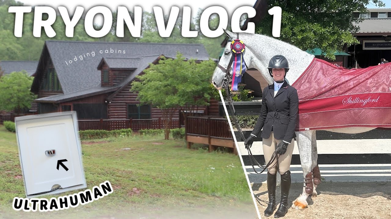 Видеоблог о конном шоу TRYON!! |экскурсия по хижинам на месте