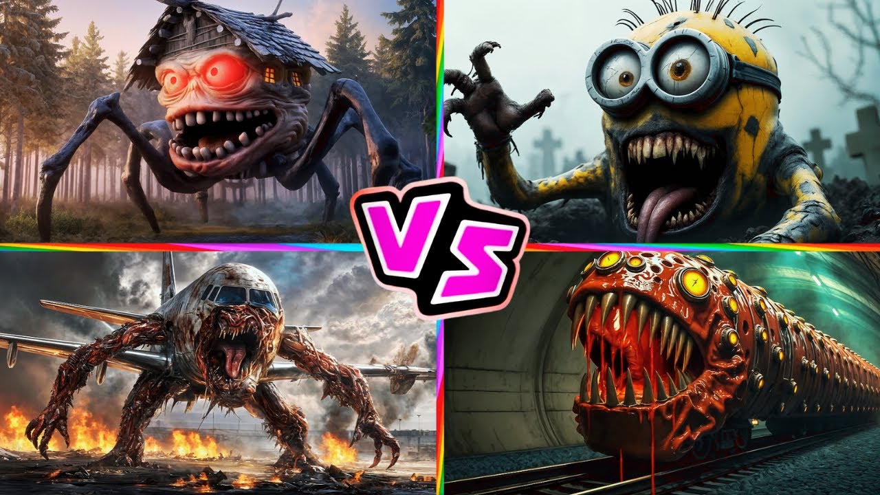 HOUSE HEAD 🆚 Minion Zombie 🆚 INFECTED SKY 🆚 TRAIN EATER 🎶 Tiles Hop EDM Rush