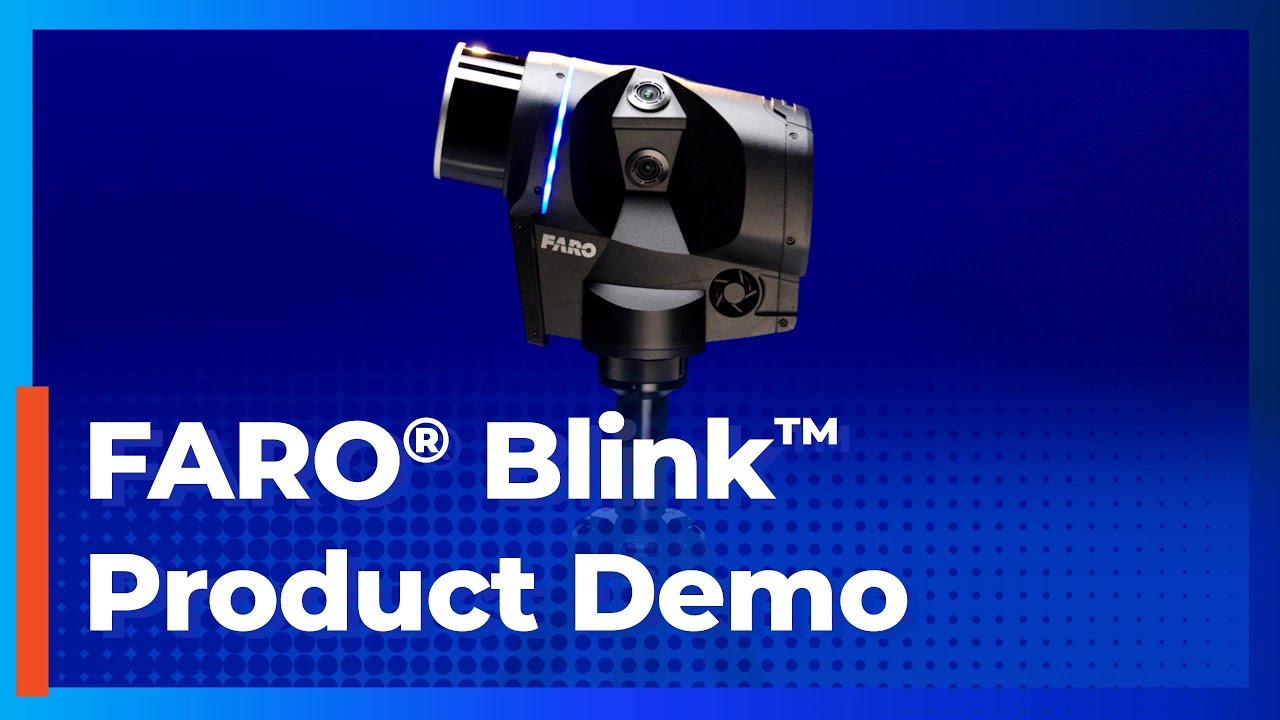 FARO&reg; Blink&trade; Imaging Laser Scanner Product Demo