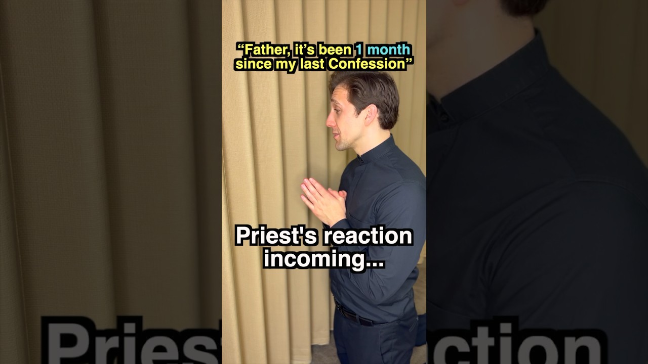 Priest reacts to &ldquo;It&rsquo;s been 50 years since my last Confession&hellip;&rdquo; #confession