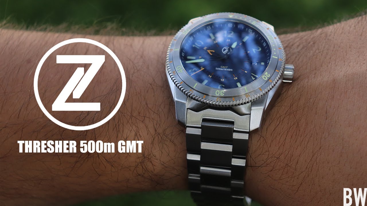 Zelos Thresher 500m GMT Review - Brushed Boldness