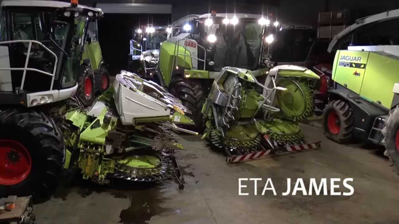 CLAAS Jaguar Ensilage de Maïs ETA JAMES