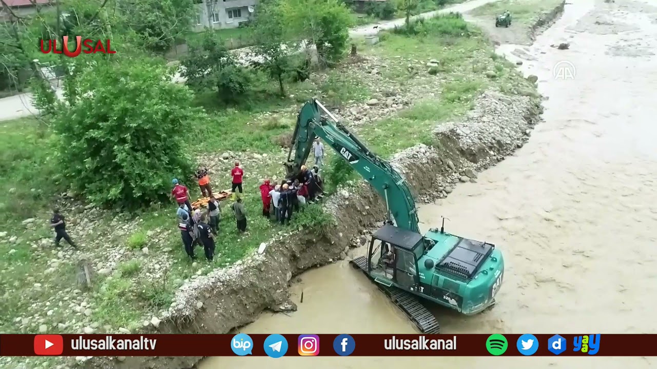 Düzce'de sel felaketi: Mahsur kalan vatandaşlar böyle kurtarıldı