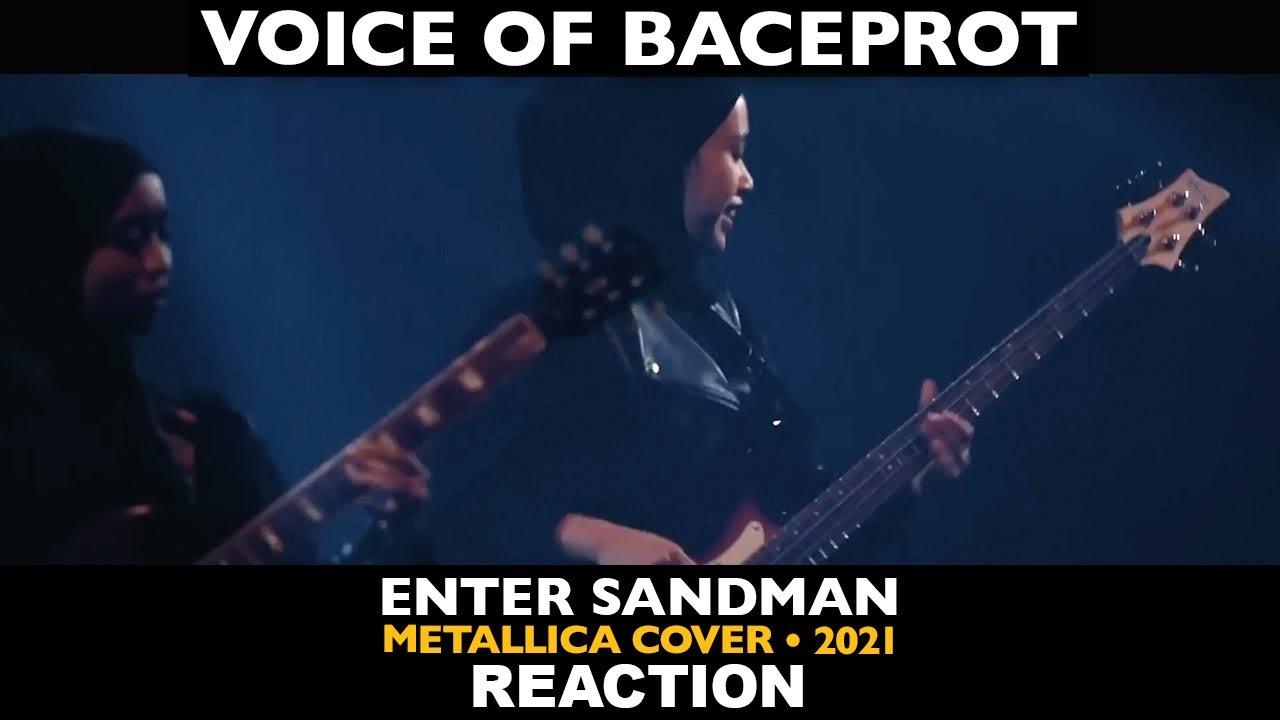 Musicians REACT to Voice of Baceprot: Enter Sandman (Metallica cover, 2021)