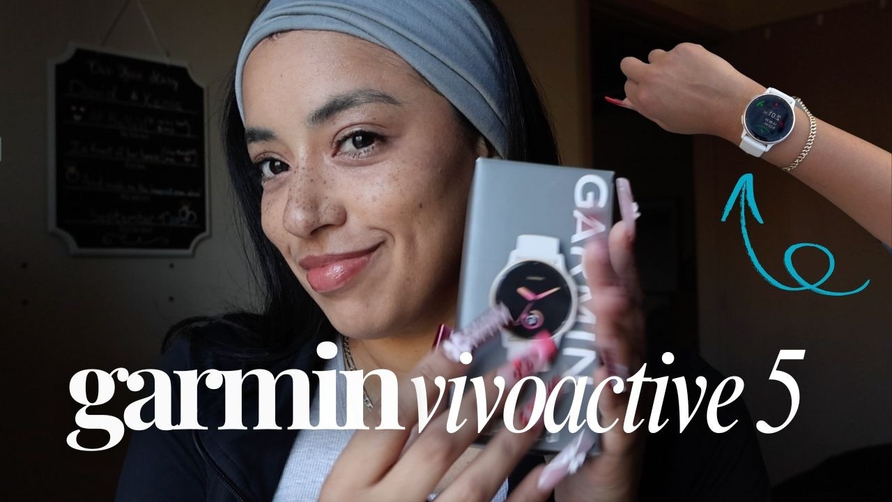 i got a GARMIN vivoactive 5 [as a new runner!]