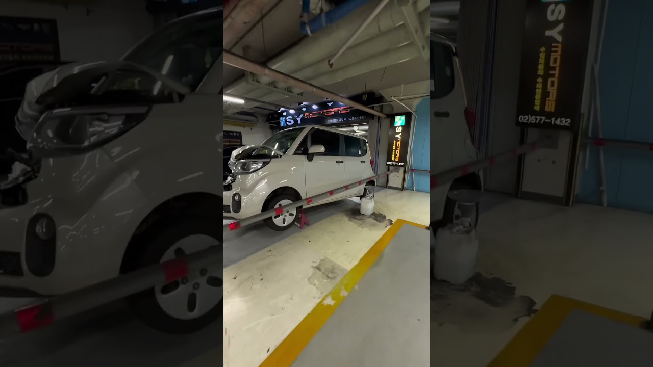 Краш-тест автомобиля Kia Ray.