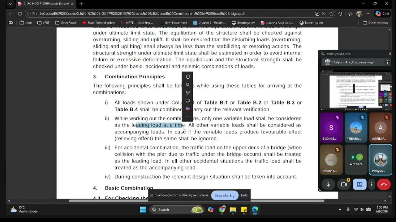Design of Bridges RCC part of IRC code 112 8th sem | IOE |