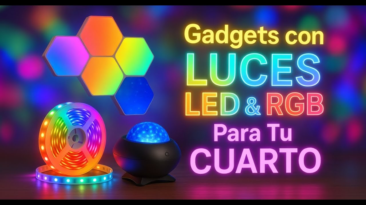 ✅Mejores luces LED para tu cuarto incre&iacute;ble😱