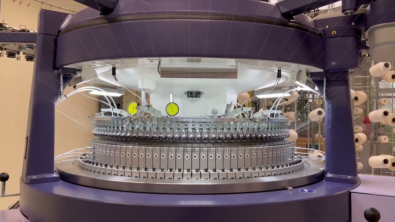 Terrot machine model I3P 196: Terrot technology for 8-lock, interlock and modified structures