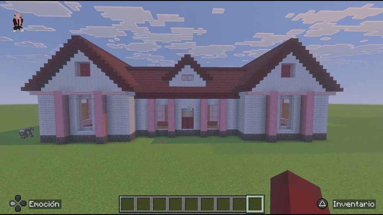 Minecraft Casa Sencilla de colores de San Valentín parte 4
