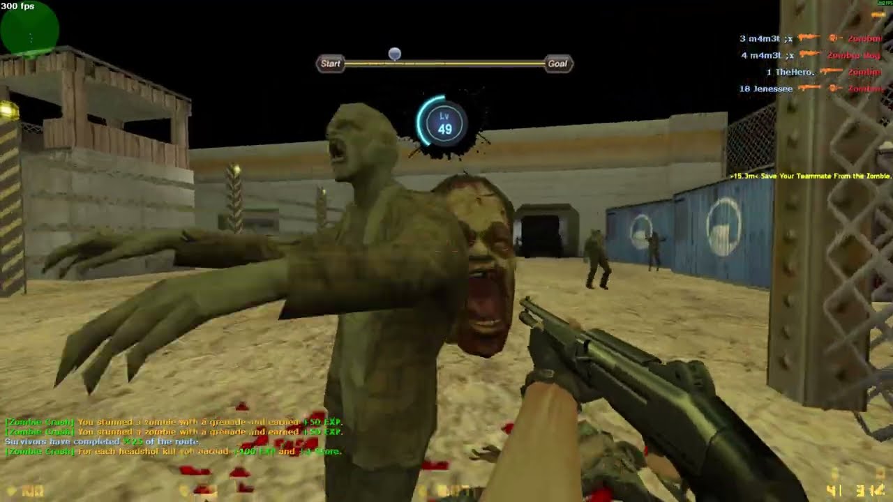 Counter-Strike: Zombie Crush Mode Long Play