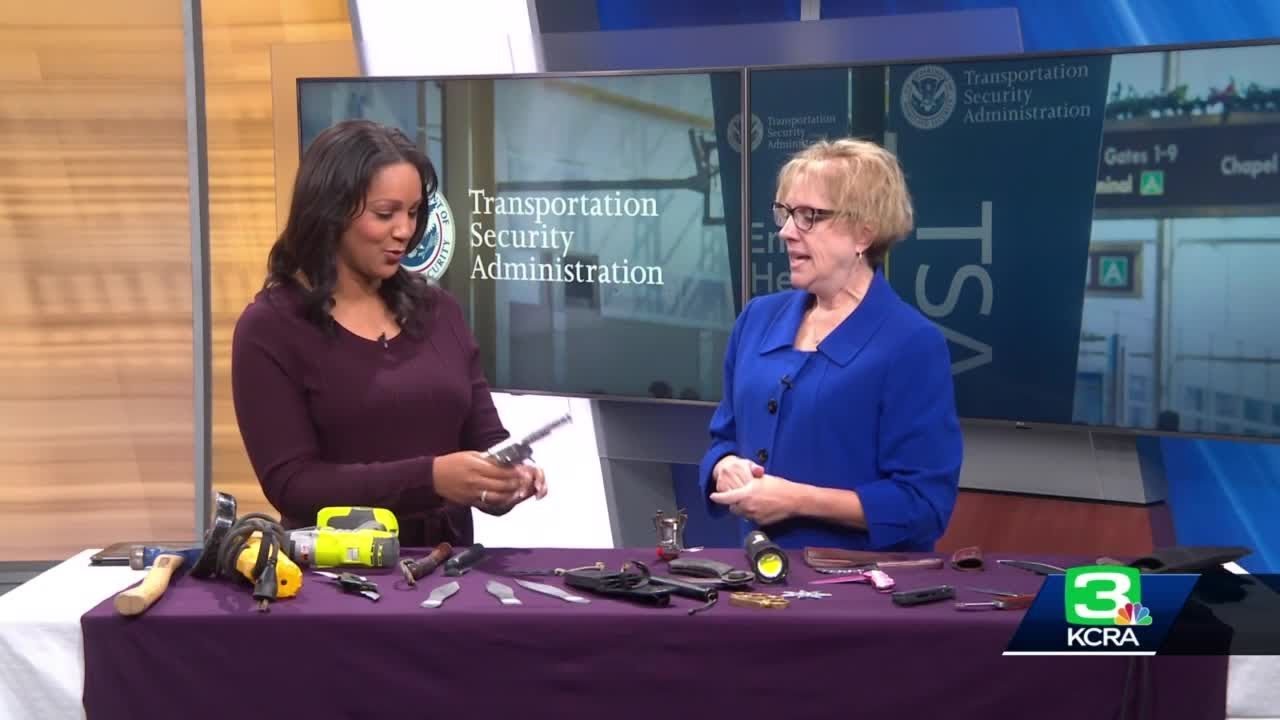 Here&rsquo;s what people have tried to bring through TSA security at Sacramento International Airport l...