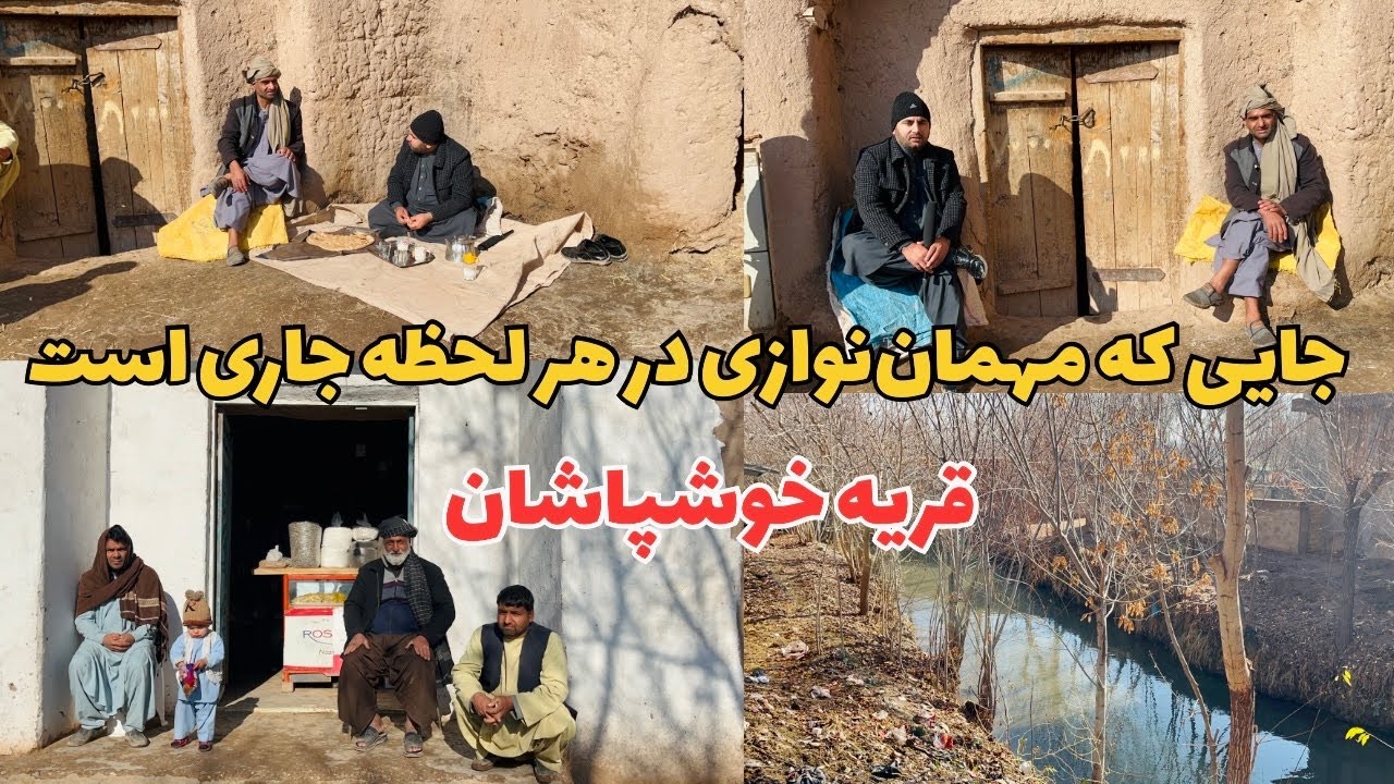 شیرچای وطنی و مهمان‌نوازی مردم خوشپان تجربه‌ای از زندگی ساده در هرات