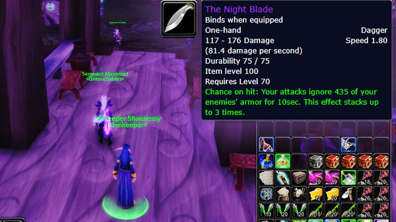 Man gets Nightblade literally from JUNK box - WoW TBC: Funniest Moments (Ep.7)