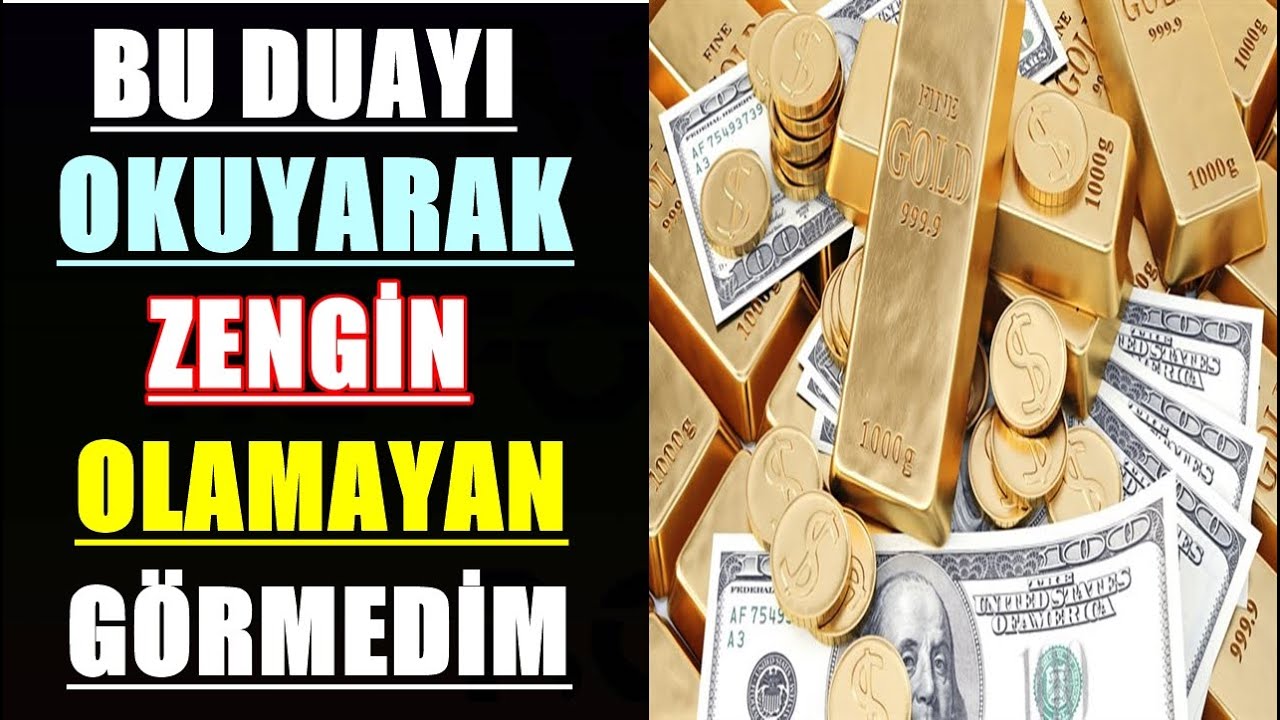 BU DUAYI OKUYANLAR KISA ZAMANDA ZENGİN OLDU