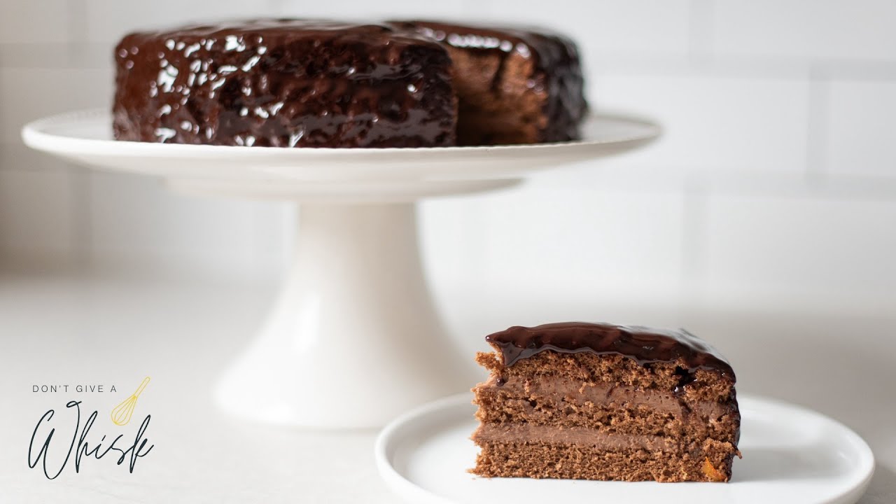 Making Chocolate Layer Cake - Prague Cake | GBBO Bakes