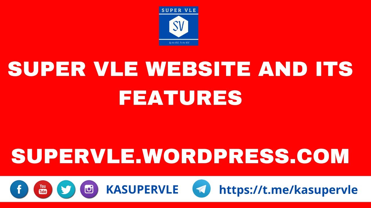 SUPER VLE WEBSITE and ITS FEATURES