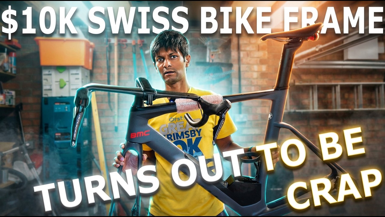 $10K Swiss BMC Bike Turns out to be CRAP | REAMED BY GUY IN HIS GARAGE