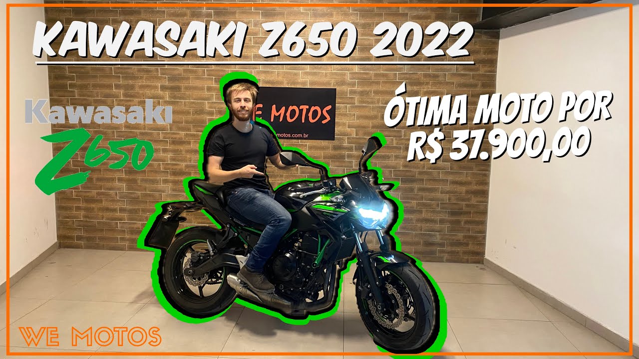 Kawasaki Z650 2022 por R$ 37.900 - Mais barato que Hornet velha [Review Completo]