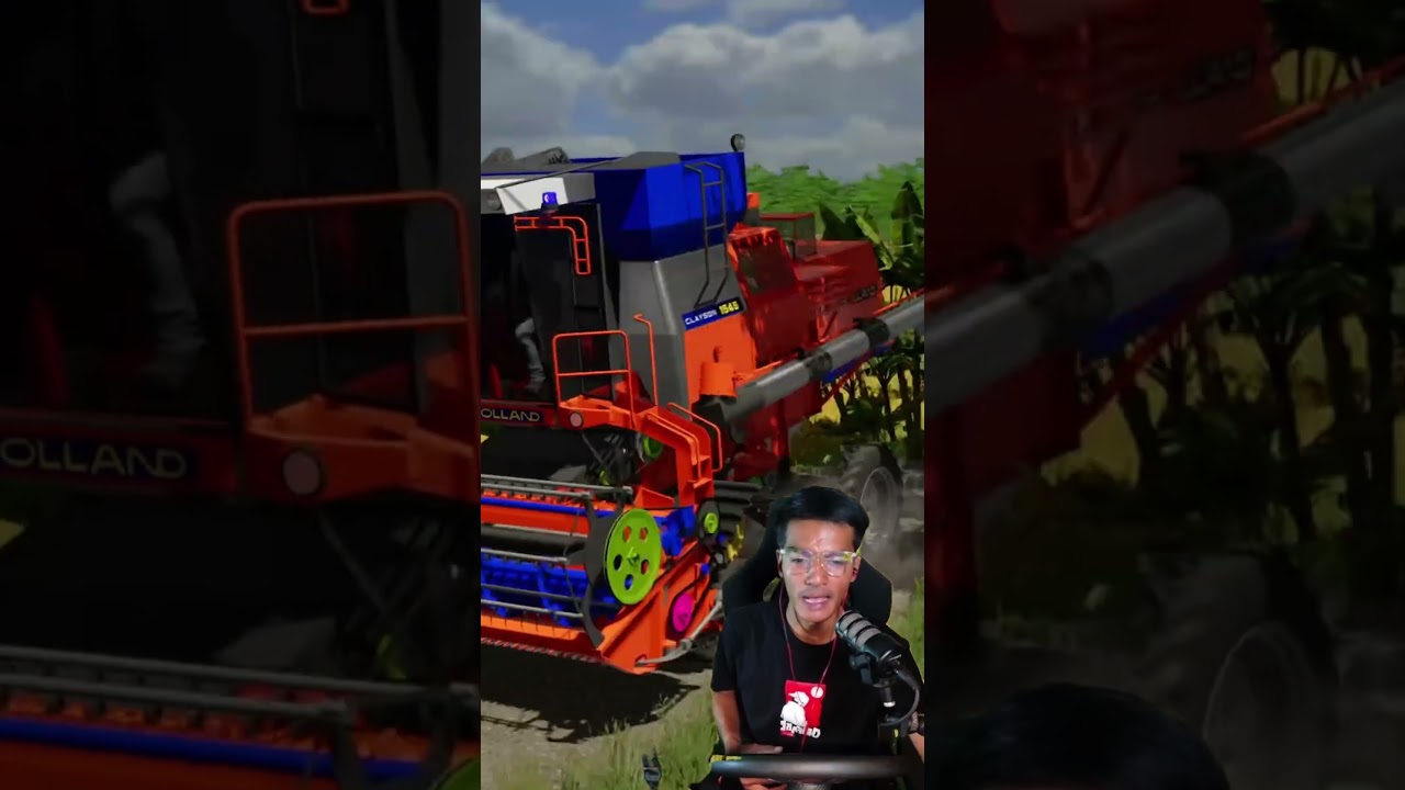 Cuaca nak hujan !! CHECKOUT FULL VIDEO ON MY CHANNEL ! #jakaarmy  #farmingsimulator22 #mesinpadi