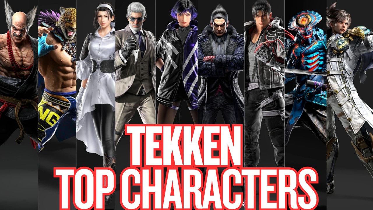 Кто 15 самых СИЛЬНЫХ персонажей Tekken за всю историю?