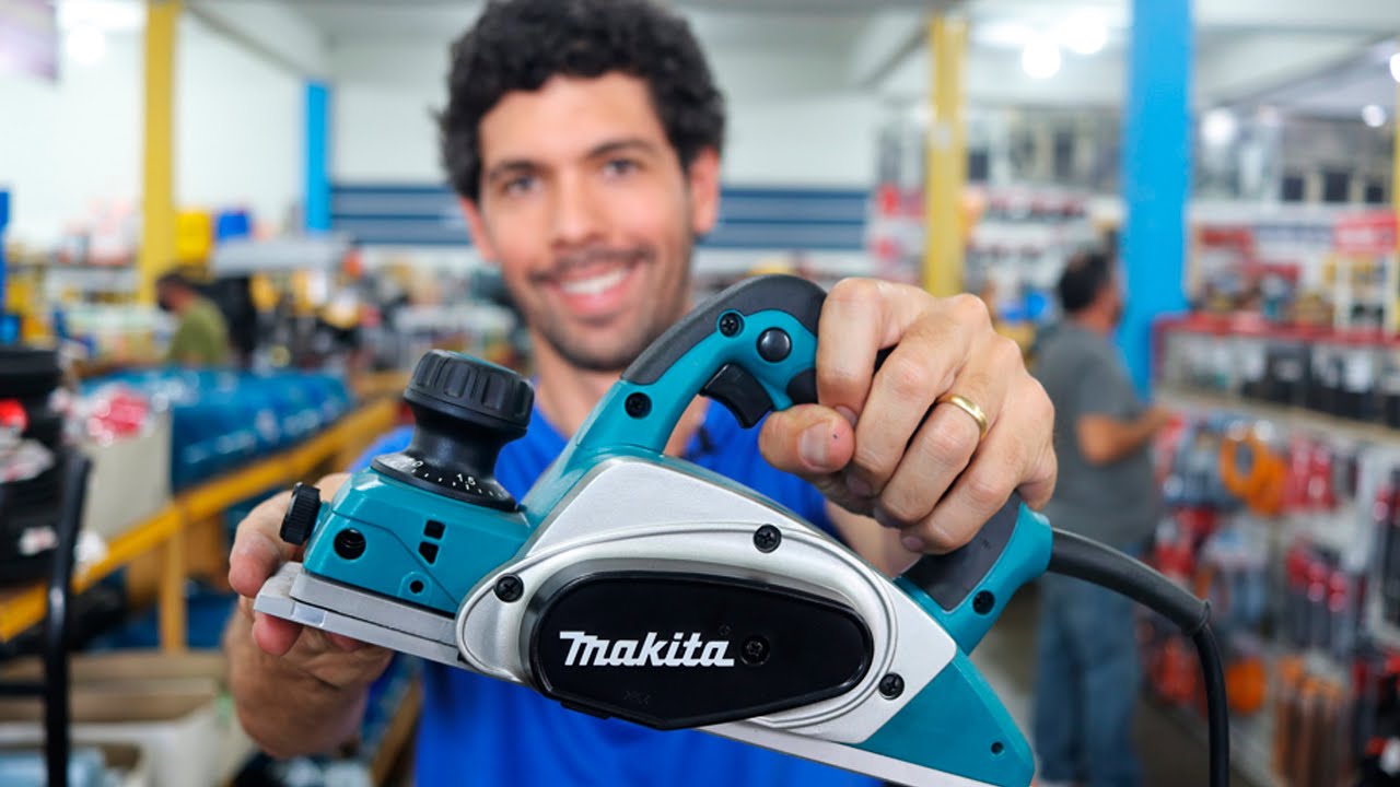 Tudo sobre Plaina Eletrica Makita