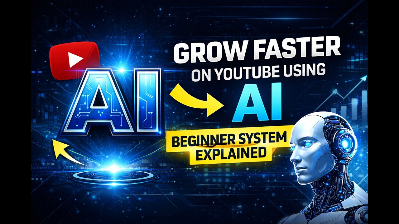 Grow Faster on YouTube Using AI (Beginner System Explained)
