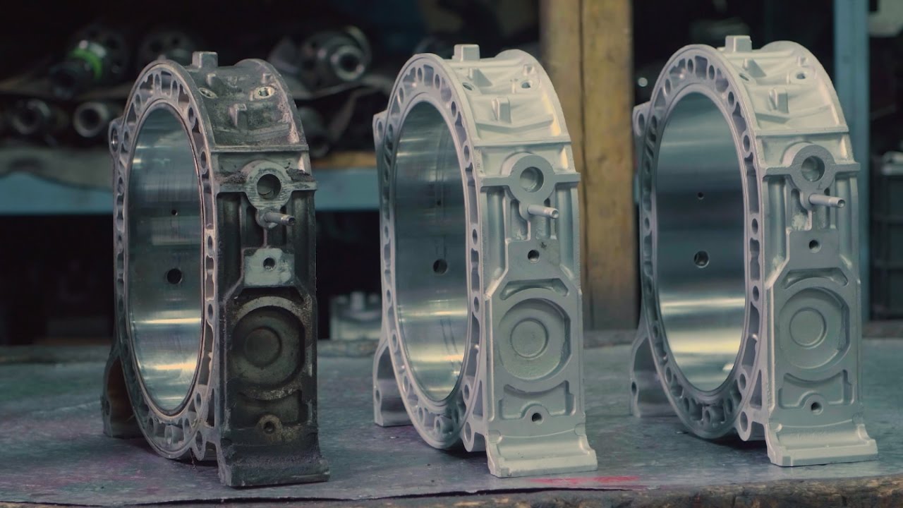 Rotor housing refinishing (factory chrome re-grinding)