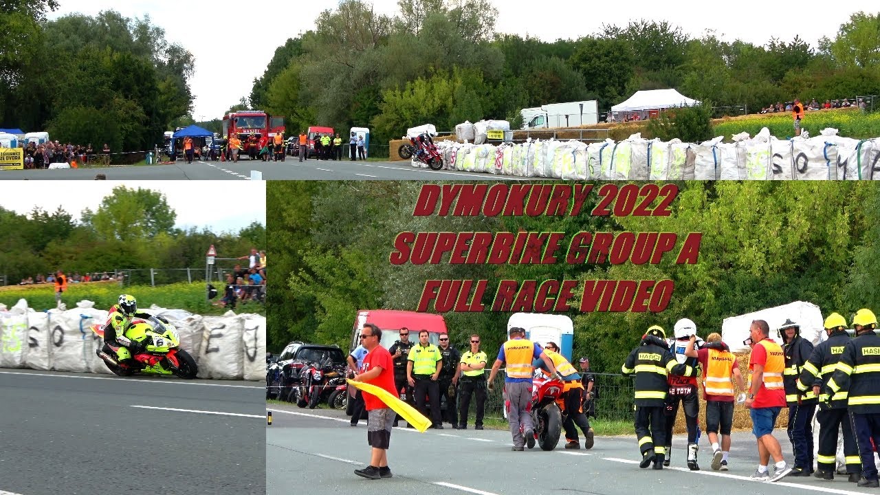 CZECH ROAD RACE / DYMOKURY 2022 SUPERBIKE GROUP A #4K #roadrace